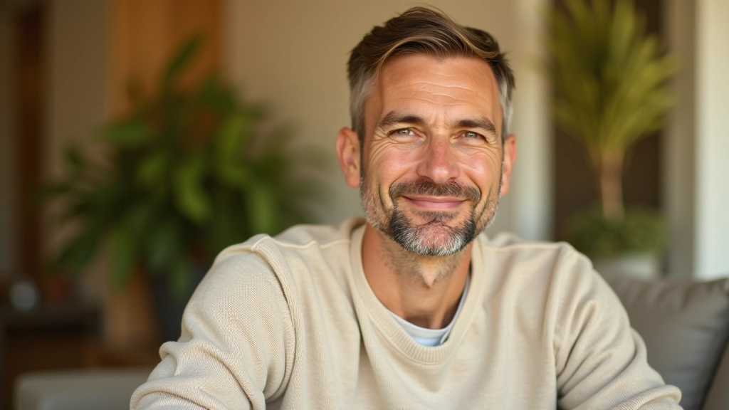 Spokojená osoba s rukou na srdci, která symbolizuje jistotu a bezpečí svých financí